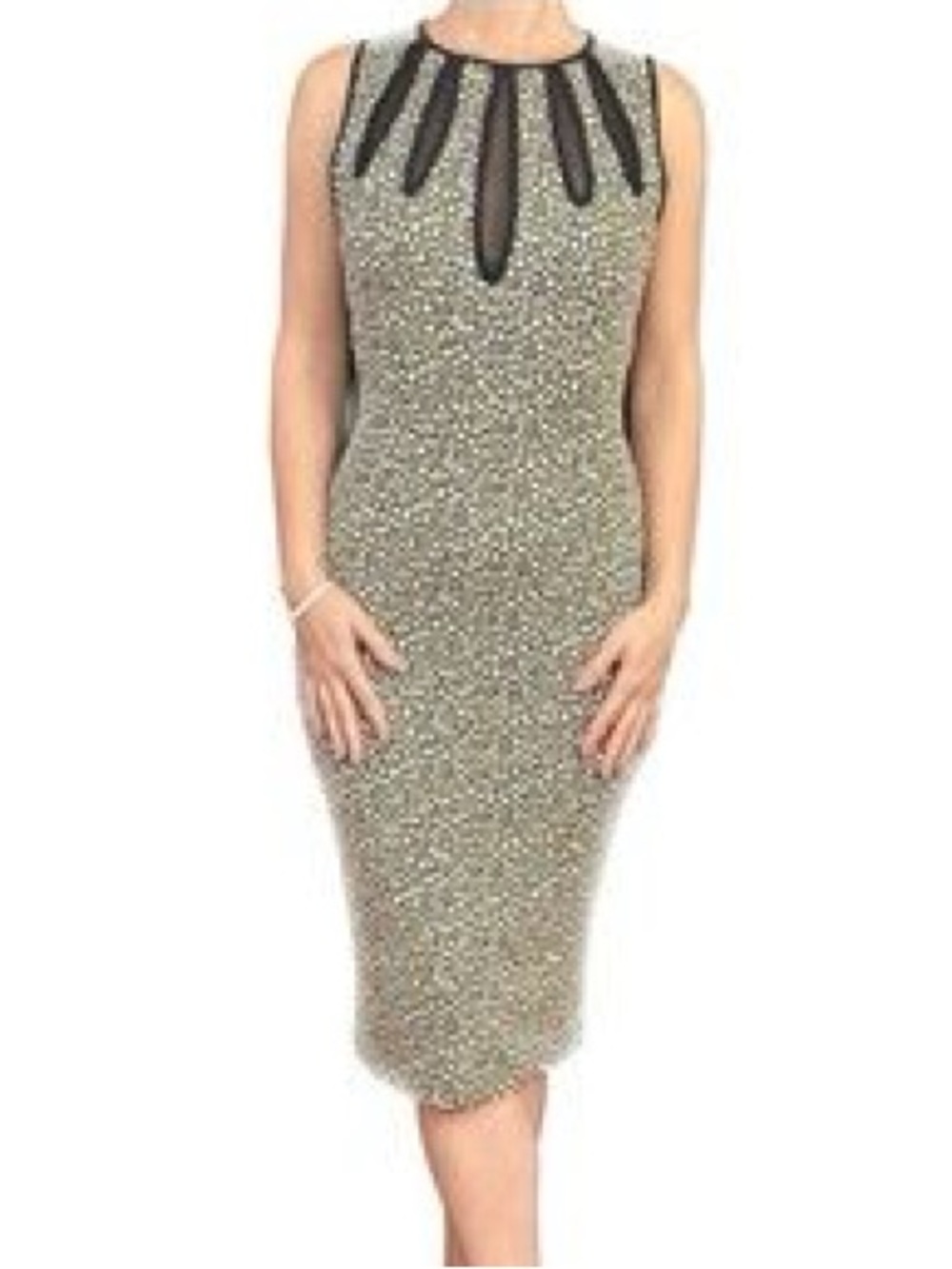 Alberto Makali Leopard Print Midi Dress